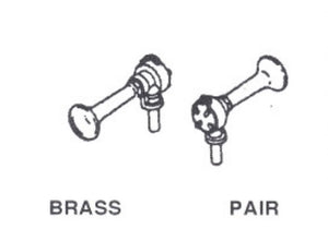 Details West 173 HO Air Horn Blat Type Single Chime (pr)