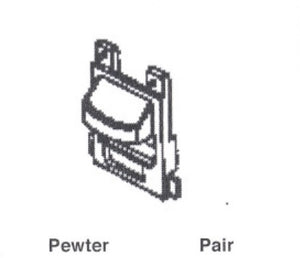 Details West 195 HO Pilot Buffer Plate for All Hood Units (pr)