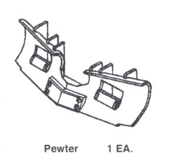 Details West 217 HO Hood Unit Passenger Plow (D)