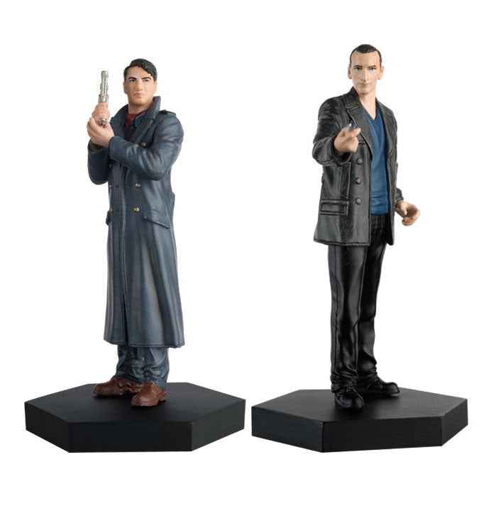 Eaglemoss DWCUK005 Scale 9th Doctor and Jack Harkness Doctor Who Companions