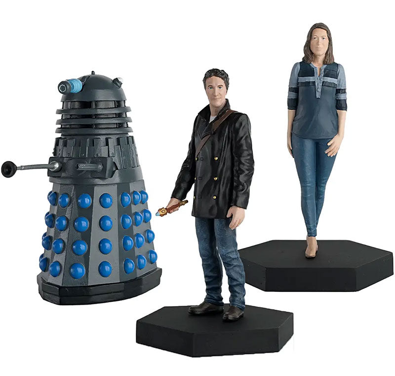 Eaglemoss DWCUK010 1/21 Scale 8th Doctor Liv Chenka Dalek Big Finish Figurine