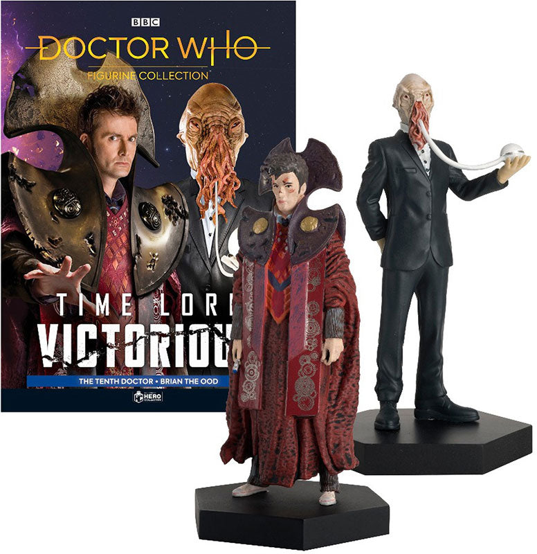 Eaglemoss DWTUK504 1/21 Scale Time Lord Victorious and Brian