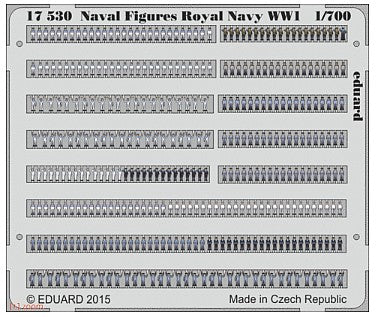 Eduard 17530 1/700 Ship- Royal Navy Figures (Painted)