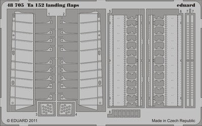 Eduard 48705 1/48 Aircraft- Ta152 Landing Flaps for HBO (D)