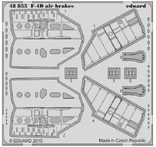 Eduard 48855 1/48 Aircraft- F4D Air Brakes for ACY (D)