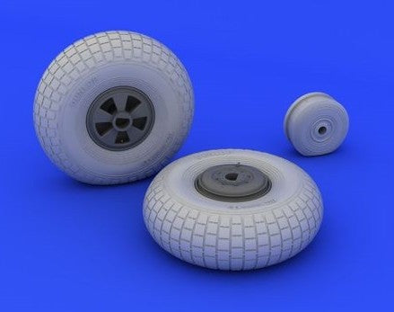 Eduard 632061 1/32 Aircraft- Mosquito FB Mk IV Wheels for HKM (Resin)(D)