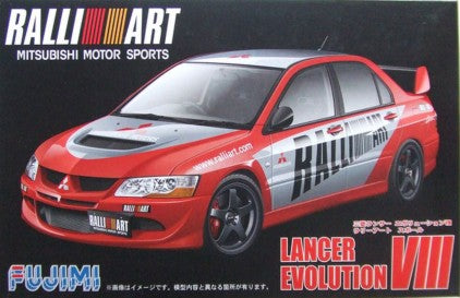Fujimi 3817 1/24 Mitsubishi Lancer Evolution VIII Ralliart 4-Door Car