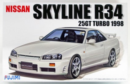 Fujimi 3967 1/24 1998 Nissan Skyline R34 25GT Turbo 2-Door Car