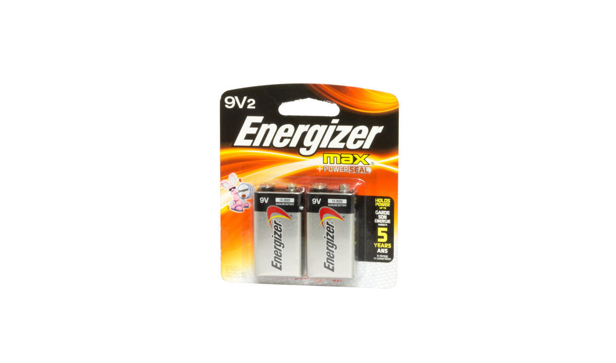 Woodland Scenics 642 All Scale Batteries pkg(2) -- 9-Volt