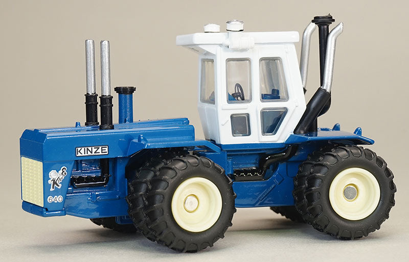 Spec-Cast GPR-1334 1/64 Scale Kinze Big Blue 4WD Articulating Tractor Features: Pin