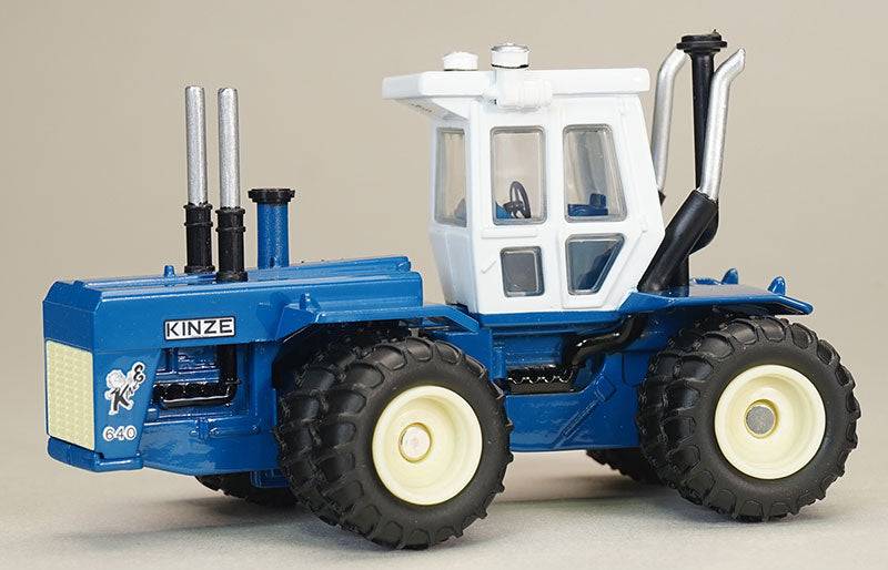 Spec-Cast GPR-1334 1/64 Scale Kinze Big Blue 4WD Articulating Tractor Features: Pin