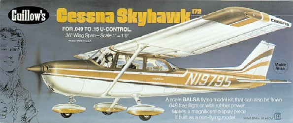 Guillows 802 36" Wingspan Cessna Skyhawk Kit