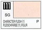 Mr Hobby Paints 111 Lacquer Based Semi-Gloss Character Flesh 1 10ml Bottle (6/Bx)