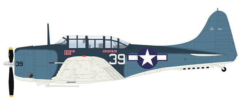 Hobby Master HA0214 1/32 Scale Douglas SBD-5 Dauntless - White 39 Lt. Cook