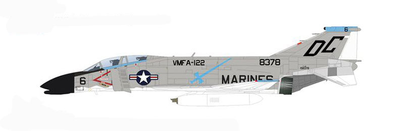 Hobby Master HA19049 1/72 Scale F-4B Phantom II - VMFA-122 -DA Nang Air