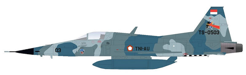 Hobby Master HA3374 1/72 Scale F-5E Tiger II - TNI-AU Wing 300 Indonesian