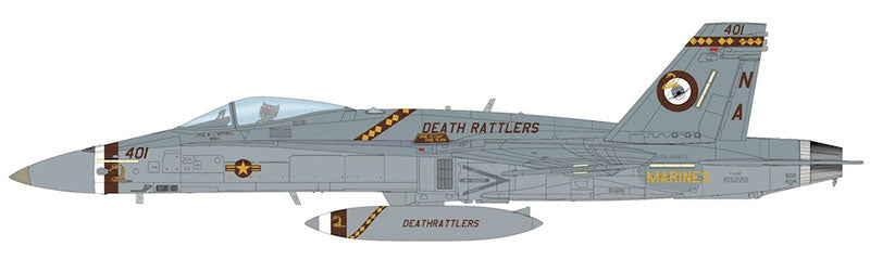 Hobby Master HA3583 1/72 Scale F/A-18C Hornet - VMFA-323 Death Rattlers US Marines