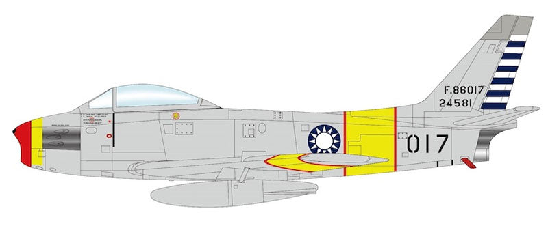 Hobby Master HA4322 1/72 Scale F-86F Sabre - Sun Siwen 26th Sqn. 5th