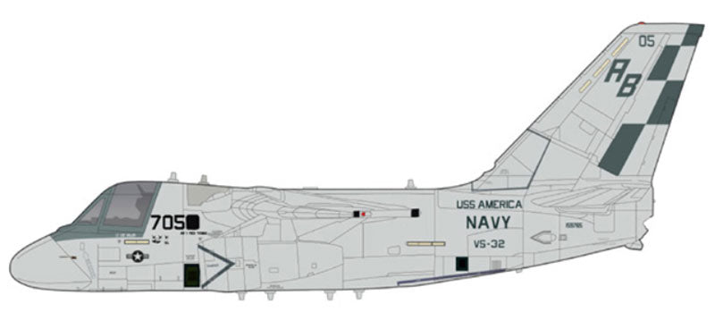 Hobby Master HA4912 1/72 Scale S-3 Viking - VS-32 Maulers USS America Navy