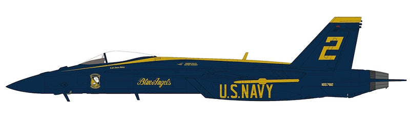 Hobby Master HA5121C 1/72 Scale F/A-18E Super Hornet - Blue Angels No.2 airplane