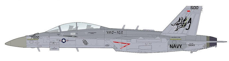 Hobby Master HA5158 1/72 Scale EA-18G Growler - Grey Wolves Electronic Attack Squadron
