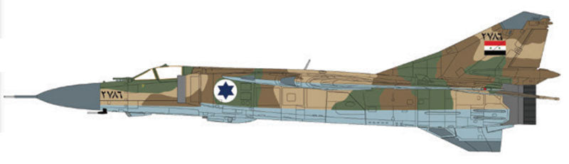 Hobby Master HA5315 1/72 Scale MIG-23ML Flogger - Israeli Air Force 1990s defection