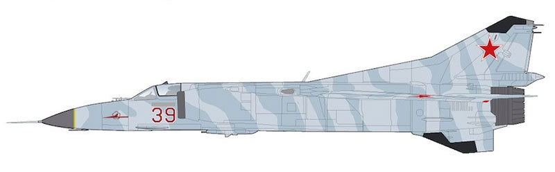 Hobby Master HA5316 1/72 Scale MIG-23MS Flogger E - Red 39 4477th Test