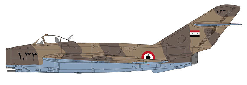 Hobby Master HA5912 1/72 Scale MIG-17F Fresco Syrian Air Force 1968 Diecast Model