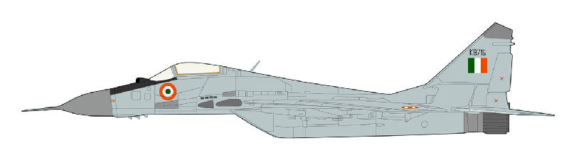 Hobby Master HA6510 1/72 Scale MIG-29B Baaz - Indian Air Force 2010