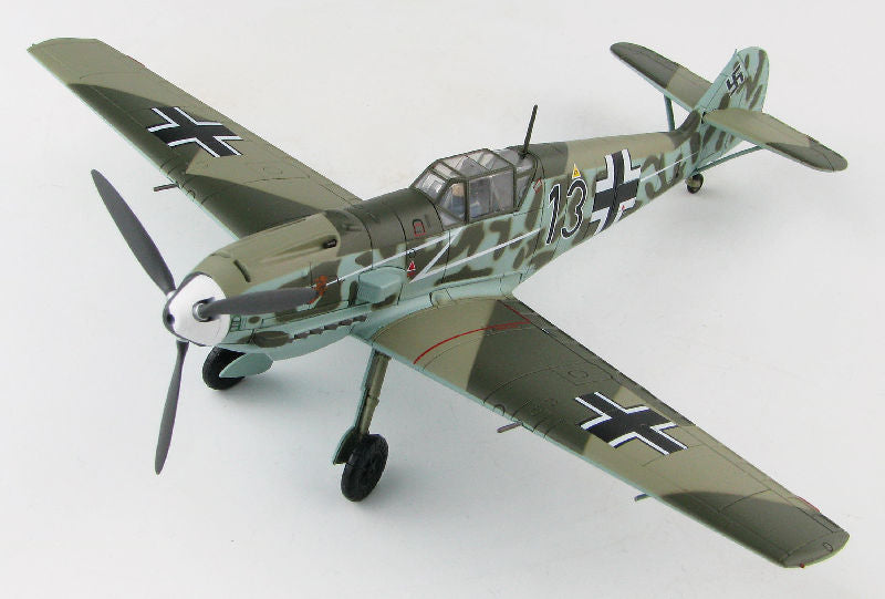 Hobby Master HA8713 1/48 Scale BF 109E-4 - I./JG 77 Blitz France summer