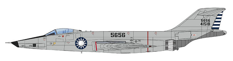 Hobby Master HA9302 1/72 Scale RF-101A Voodoo - Lt. Col. Chang Yu-pao 4th