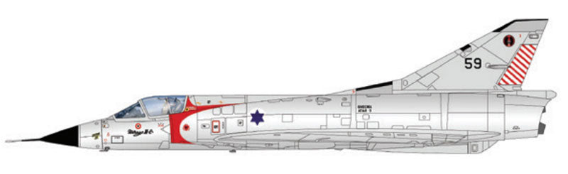 Hobby Master HA9801 1/72 Scale Mirage IIICJ - No. 59 flown by Yoram