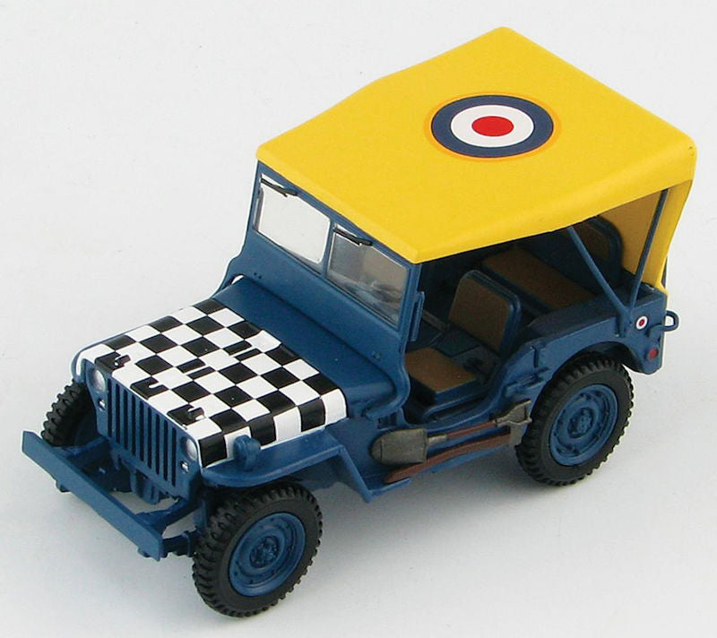 Hobby Master HG1613 1/48 Scale Willys MB Jeep - Royal Air Force RAF