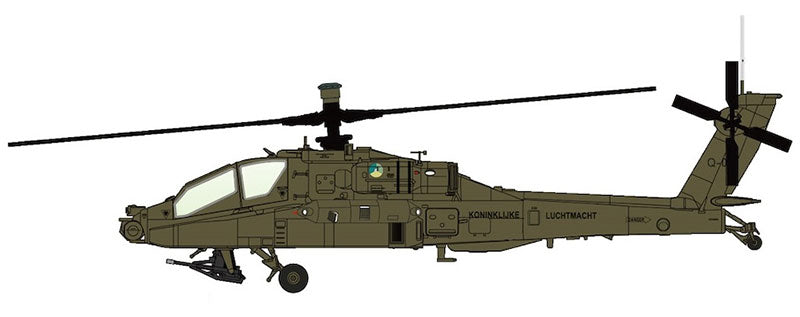 Hobby Master HH1218 1/72 Scale AH-64D Apache - Q-05 RNLAF 2000s Diecast model