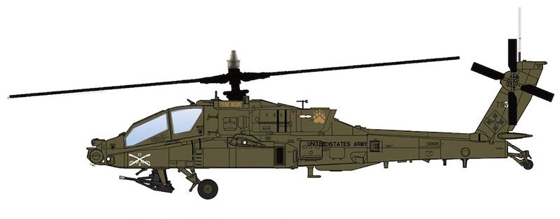 Hobby Master HH1219 1/72 Scale AH-64D Apache - 4th Combat Aviation Brigade US