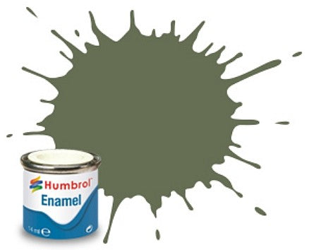 Humbrol 106 14ml. Enamel Matte Ocean Grey Tinlets (6)