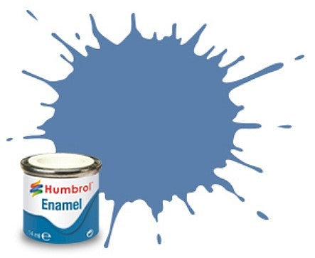 Humbrol 109 14ml. Enamel Matte WWI Blue Tinlets (6)