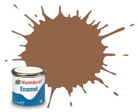 Humbrol 110 14ml. Enamel Matte Natural Wood Tinlets (6)