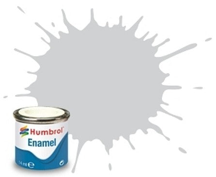 Humbrol 147 14ml. Enamel Matte Light Grey Tinlets (6)