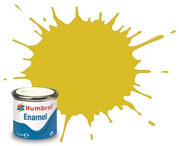 Humbrol 168 14ml. Enamel Satin Hemp Tinlets (6)