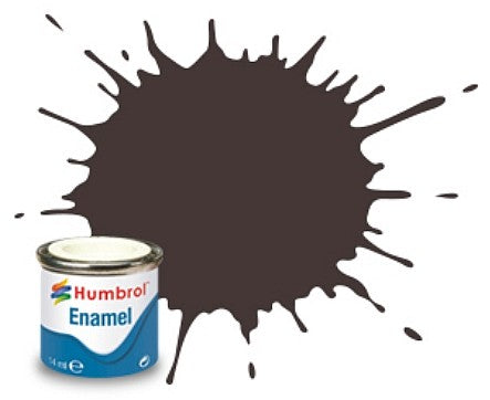 Humbrol 173 14ml. Enamel Matte Track Tinlets (6)
