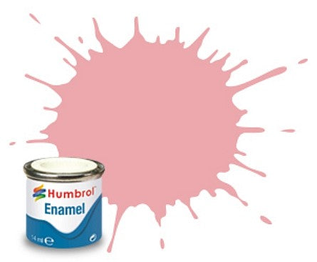 Humbrol 200 14ml. Enamel Gloss Pink Tinlets (6)