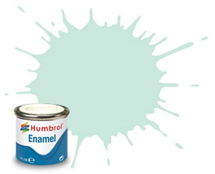 Humbrol 23 14ml. Enamel Matte Duck Egg Blue Tinlets (6)