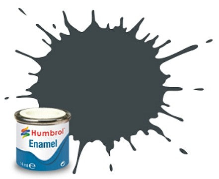 Humbrol 243 14ml. Enamel RLM72 Green Matte Tinlets (6)