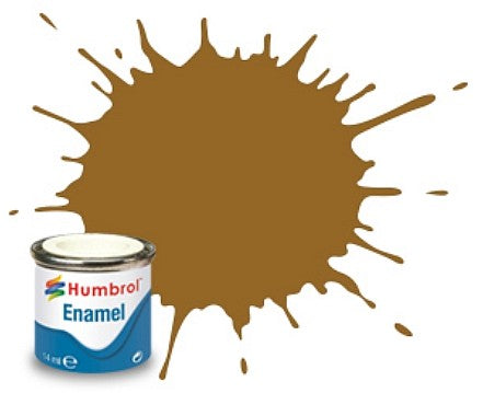 Humbrol 26 14ml. Enamel Matte Khaki Tinlets (6)