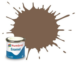 Humbrol 29 14ml. Enamel Matte Dark Earth Tinlets (6)