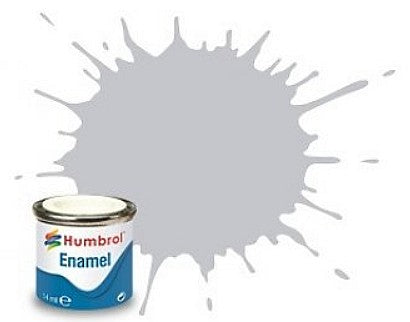 Humbrol 56 14ml. Enamel Metallic Aluminum Tinlets (6)