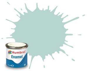 Humbrol 65 14ml. Enamel Matte Aircraft Blue Tinlets (6)