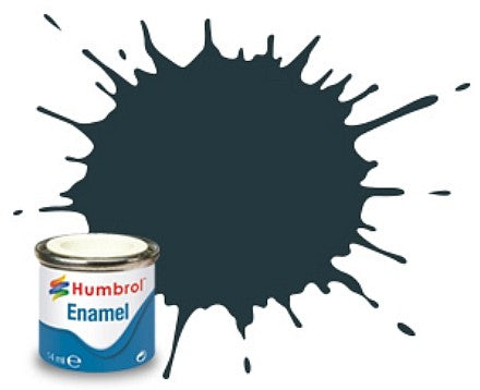 Humbrol 67 14ml. Enamel Matte Tank Grey Tinlets (6)