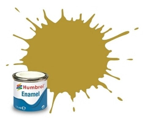 Humbrol 83 14ml. Enamel Matte Ochre Tinlets (6)